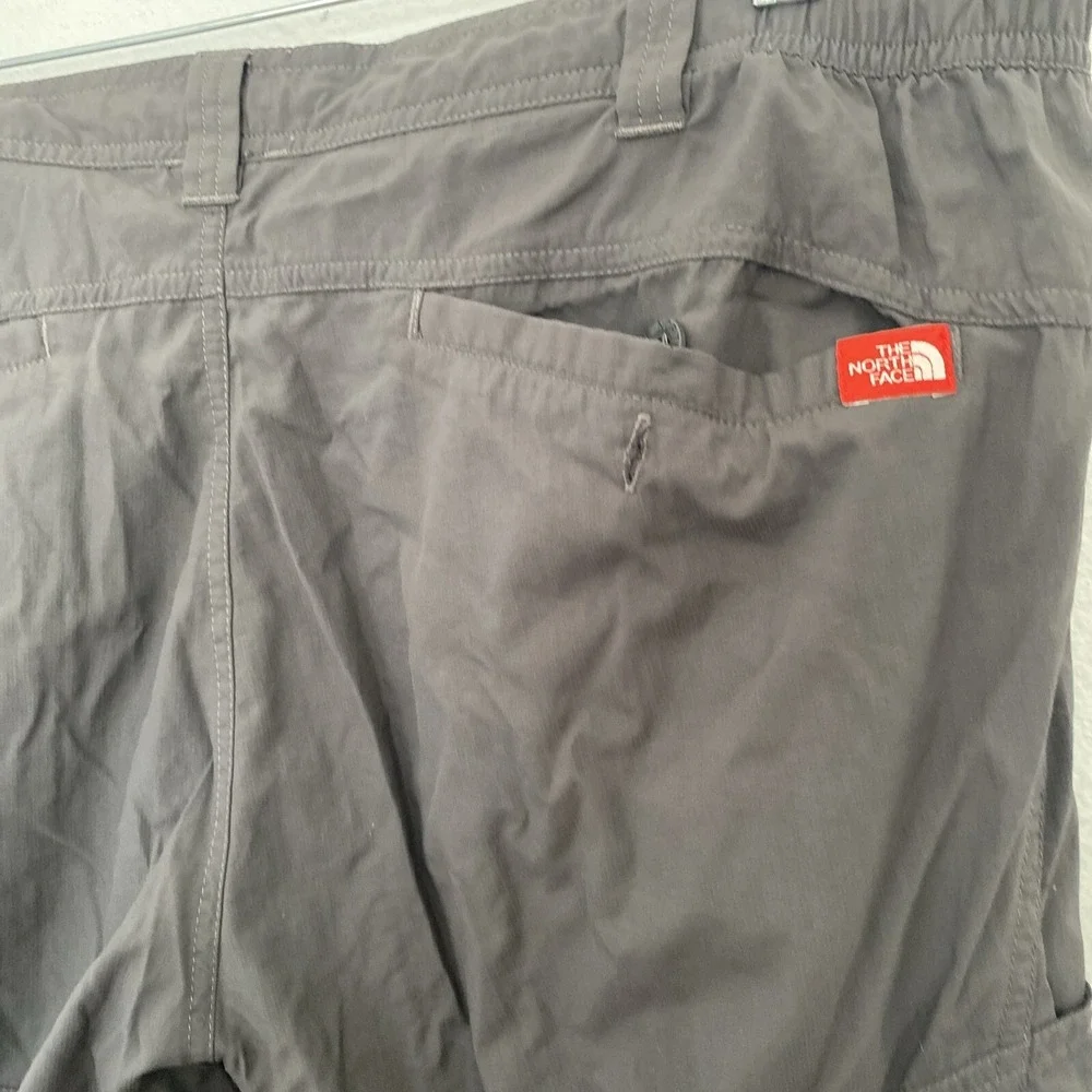 The North Face Pants Mens Extra Large TG Gray Convertible‎ Nylon Outdoor Hiking
